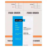 Chef's Larder 20 Bar Order Pads Assorted Colors  Adomoo